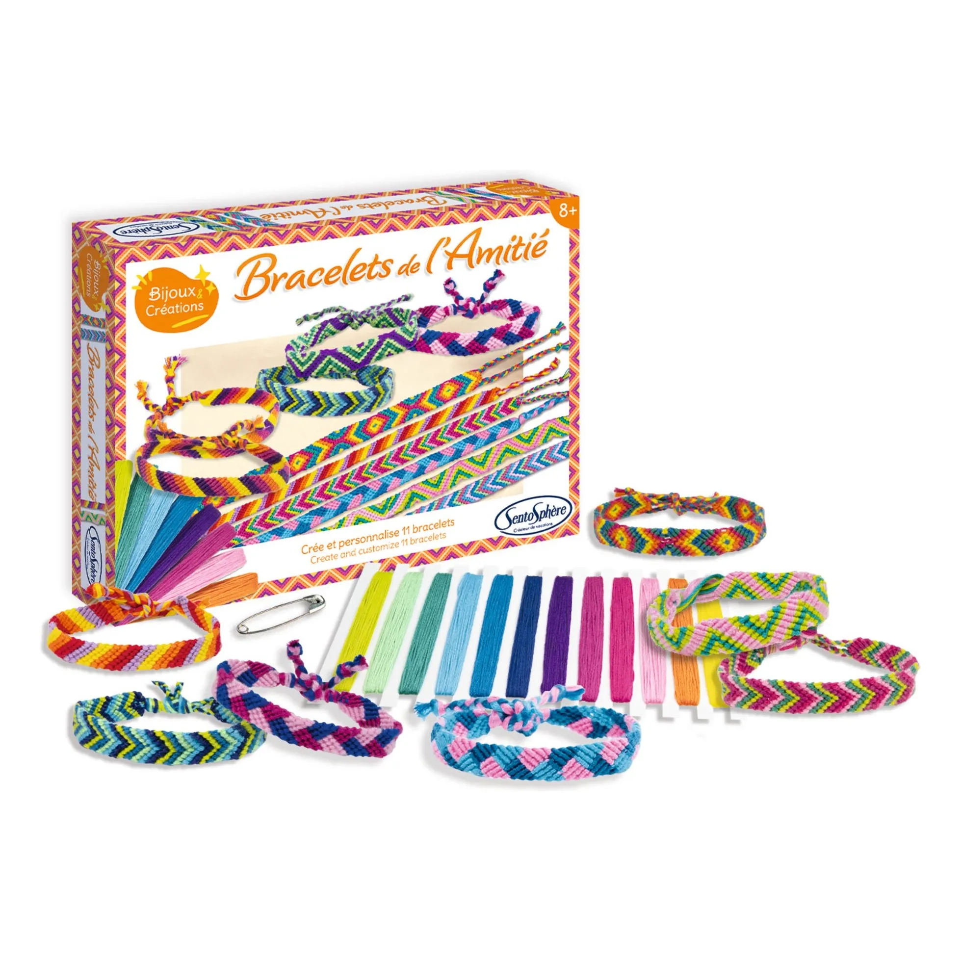 Sentosphère Multicoloured Creative Friendship Bracelets Kit