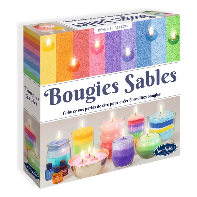 Kit creativo de velas de arena