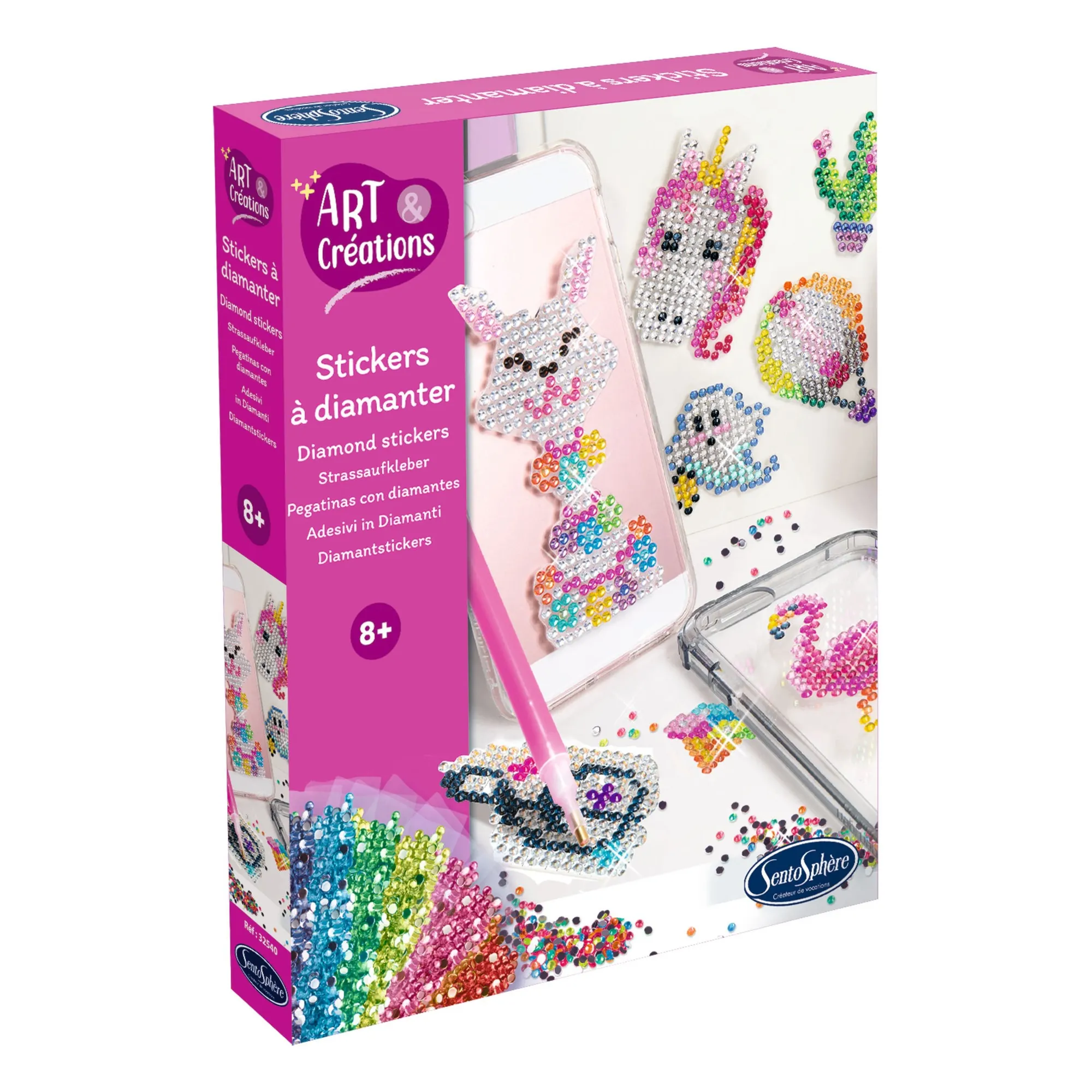 Kit créatif Stickers à Diamanter- Image produit n°1