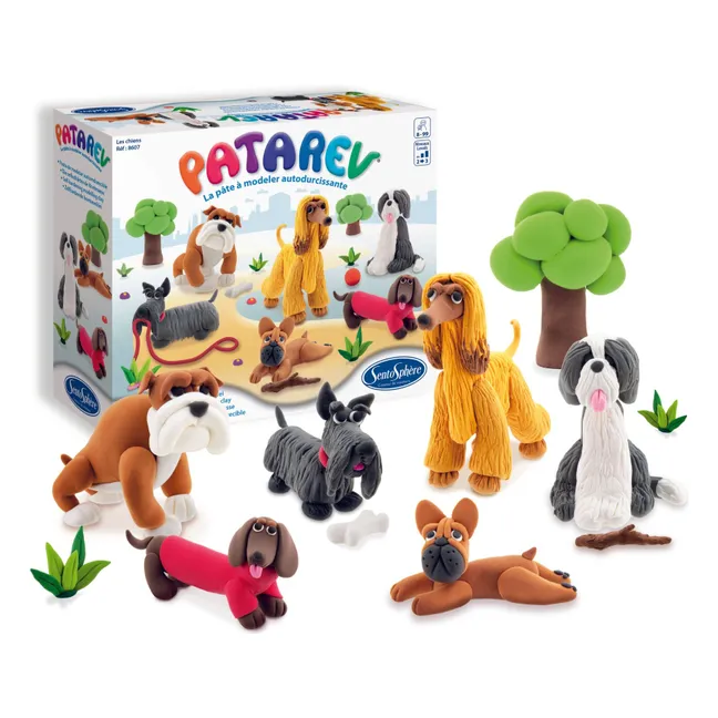 Patarev Les Chiens self-hardening modeling clay