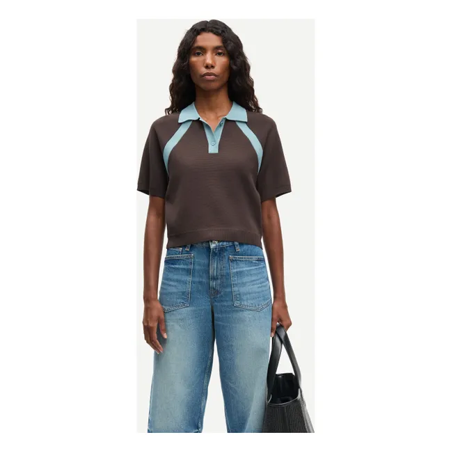 Polo Sasimona | Marron