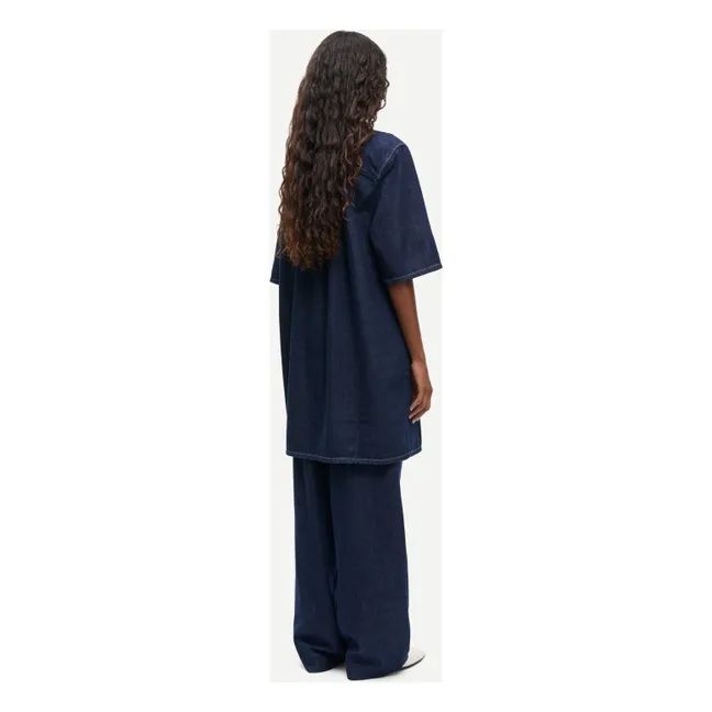 Vestido Satilly de algodón orgánico | Vaquero Bruto