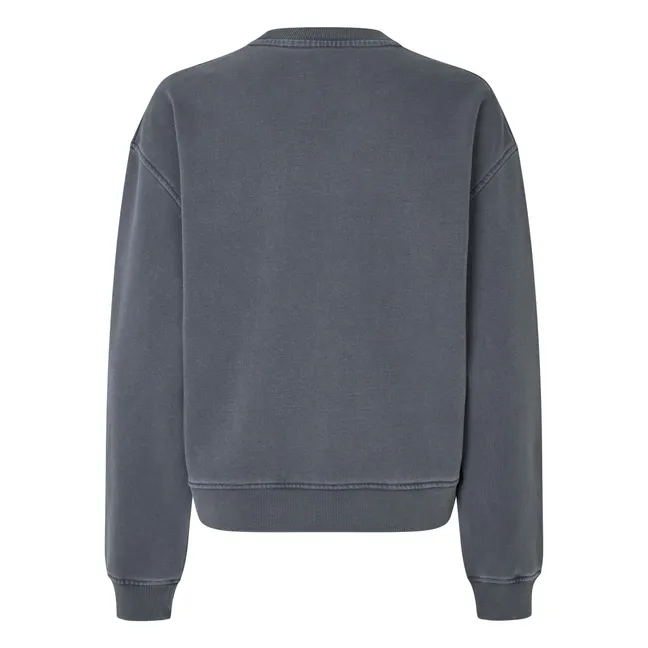 Sudadera Savan de algodón orgánico | Azul Gris