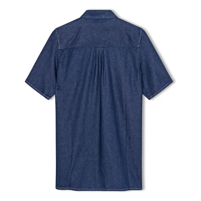 Vestido Satilly de algodón orgánico | Vaquero Bruto