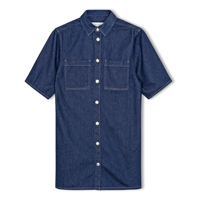 Vestido Satilly de algodón orgánico | Vaquero Bruto