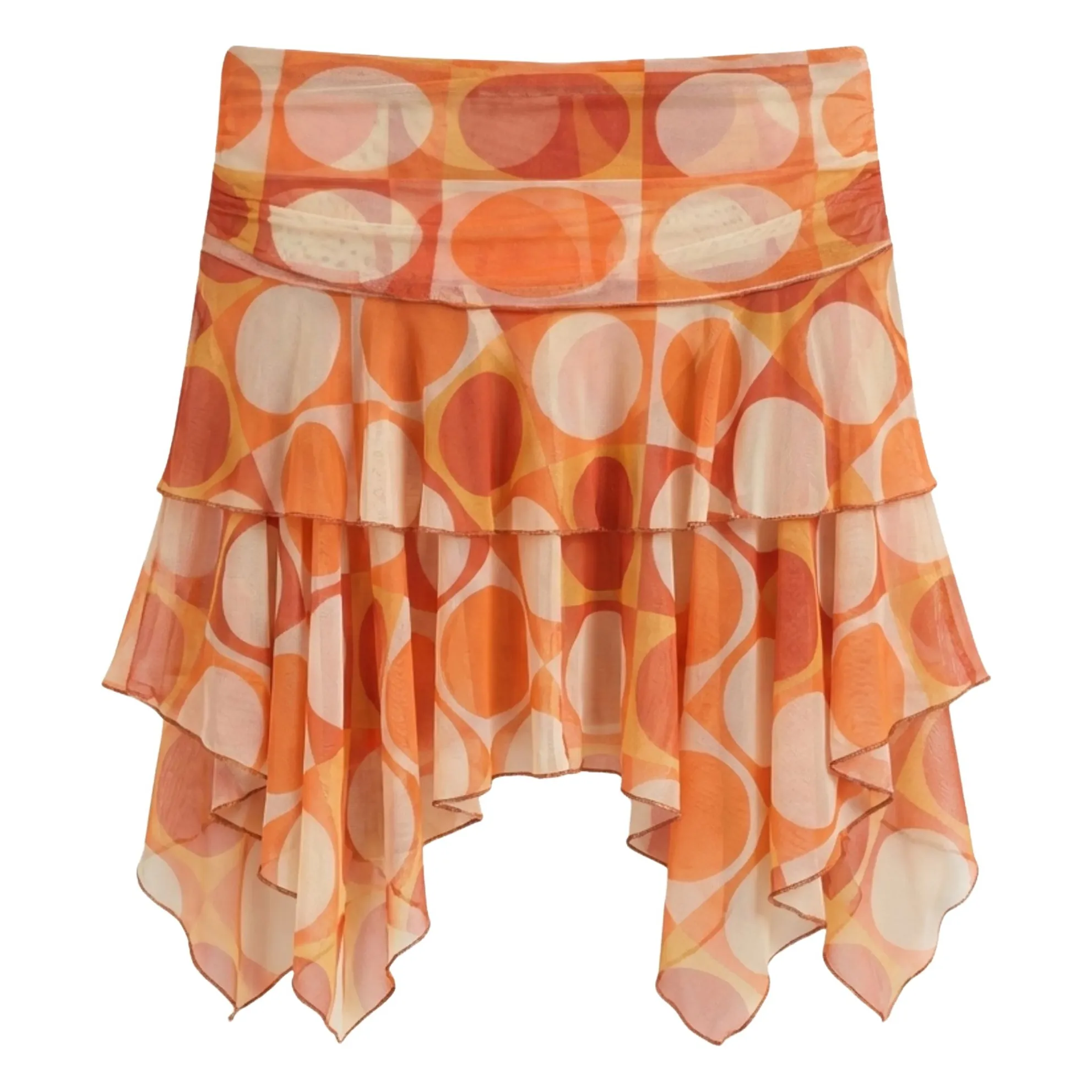Jupe Martina | Orange- Image produit n°0