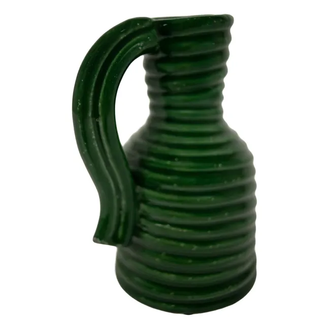 Carafe en céramique Josette | Vert