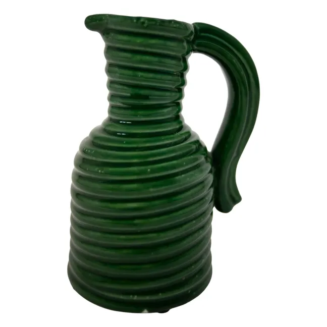 Carafe en céramique Josette | Vert
