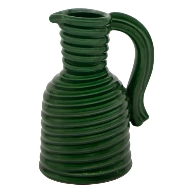 Carafe en céramique Josette | Vert
