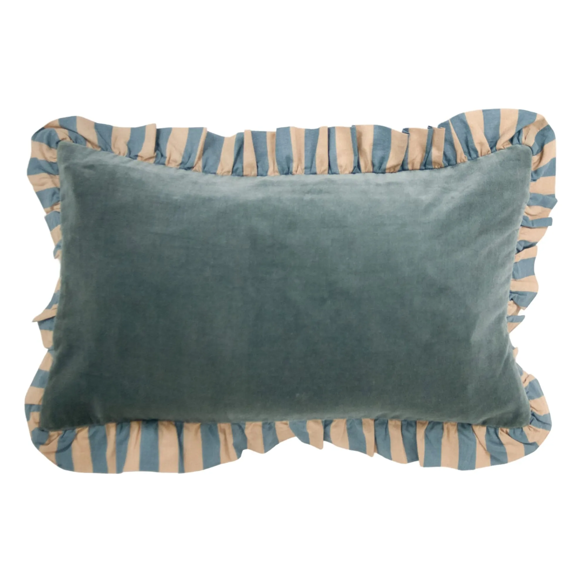 Olsson & Jensen Blue Elina Velvet Cushion Cover