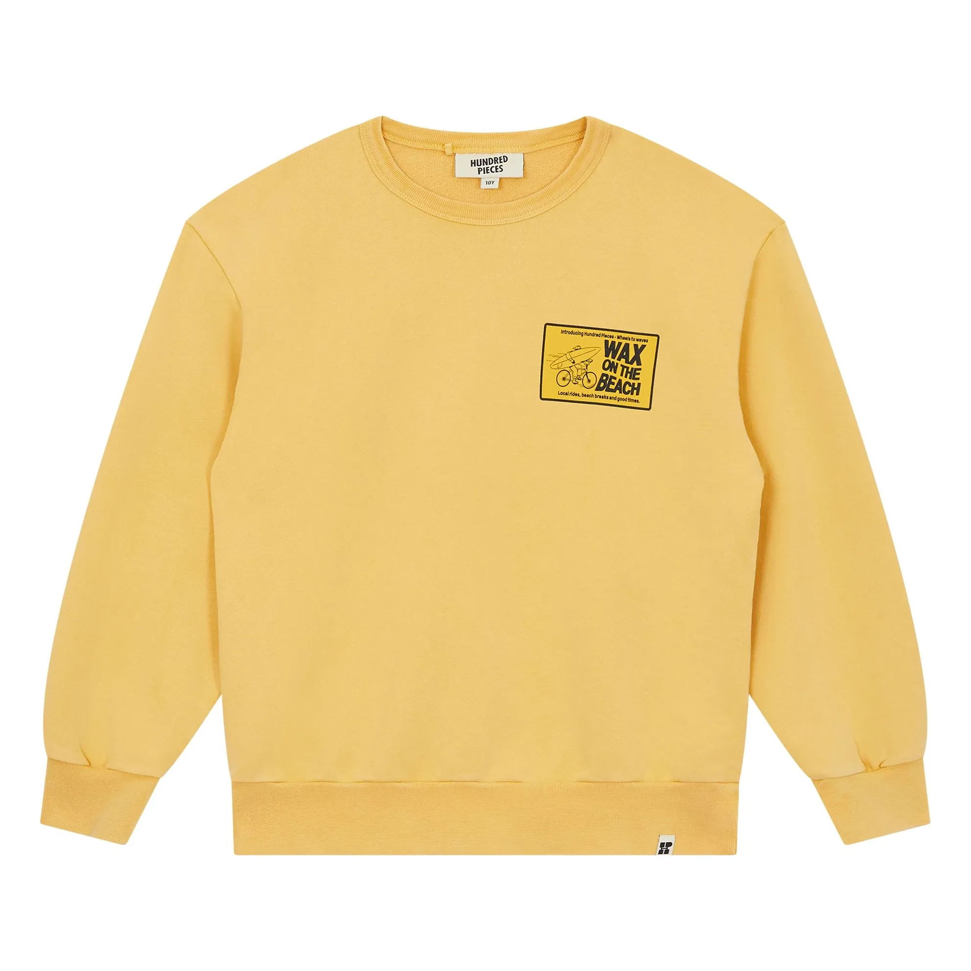 Hundred Pieces Mustard Ryde Wax Organic Cotton Sweatshirt