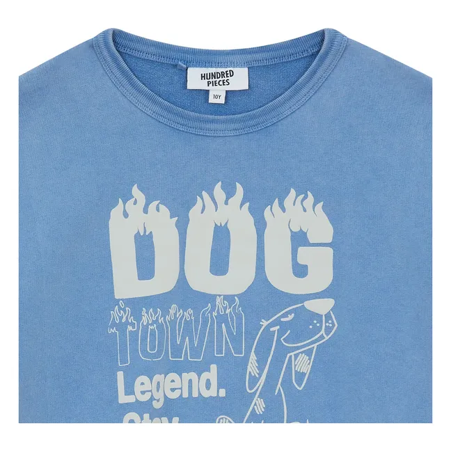 Sudadera Ryde God Town Algodón orgánico | Azul Marino