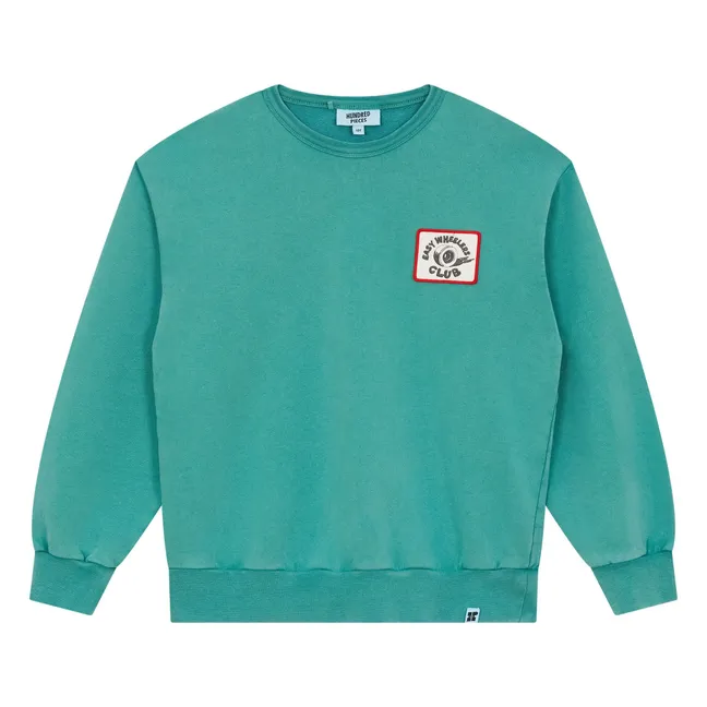 Sweat Ryde Wheelers Coton Bio | Vert émeraude