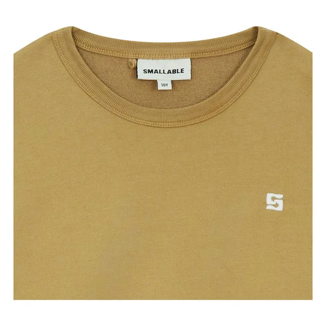 Arlo organic cotton sweatshirt | Brown
