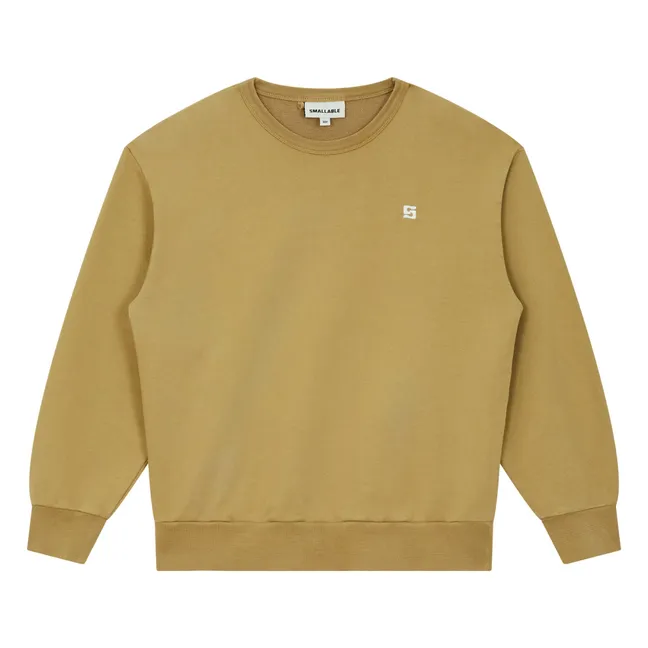 Arlo organic cotton sweatshirt | Brown