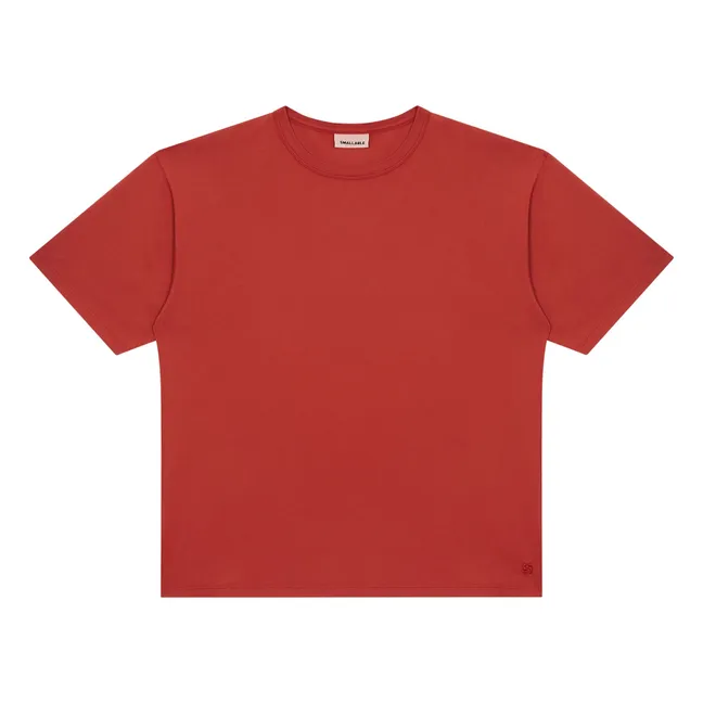 Camiseta Solal Algodón Pima | Rojo Bermellón
