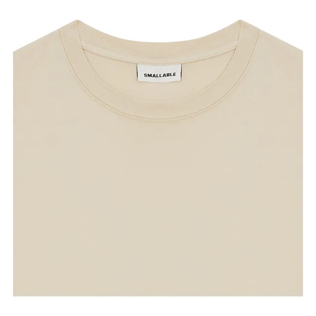 T-shirt Sovereign Coton Pima | Blanc cassé