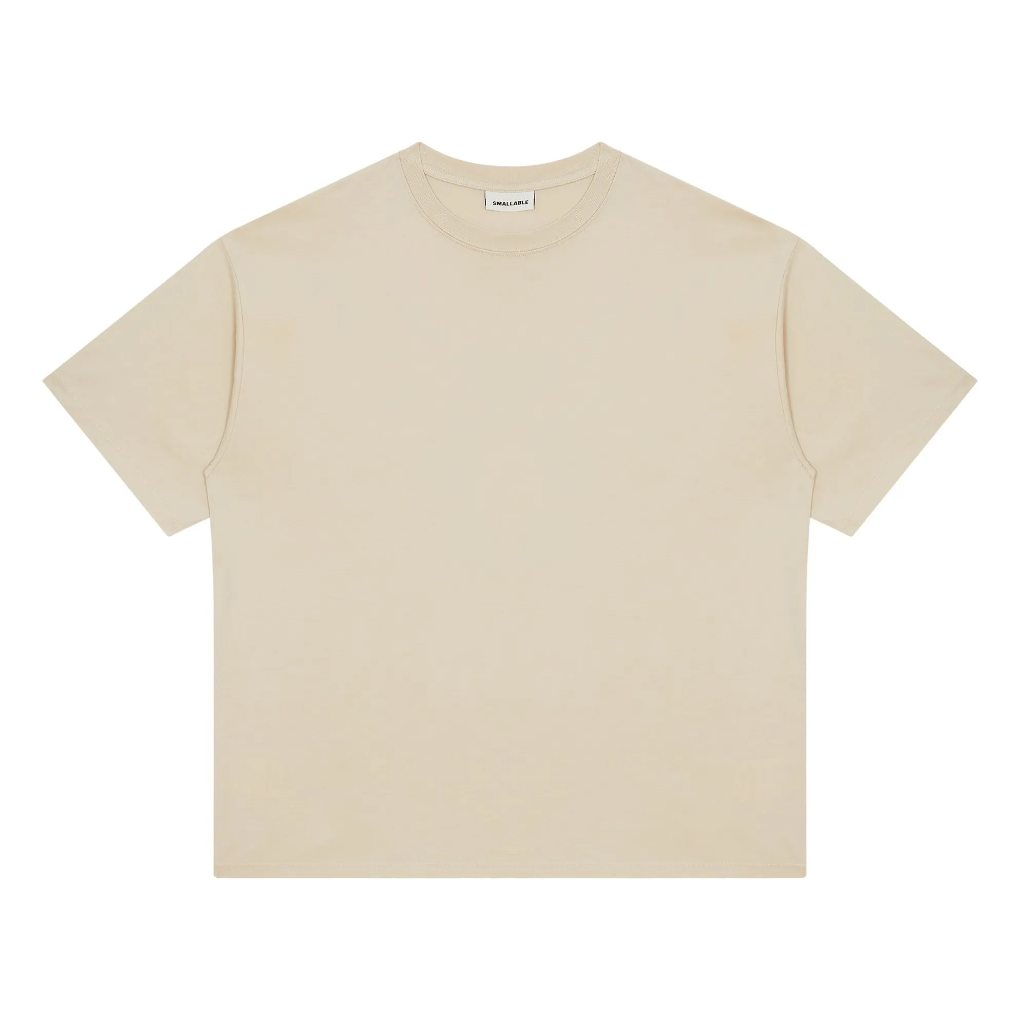 Smallable Man Off White Sovereign Pima Cotton T-Shirt