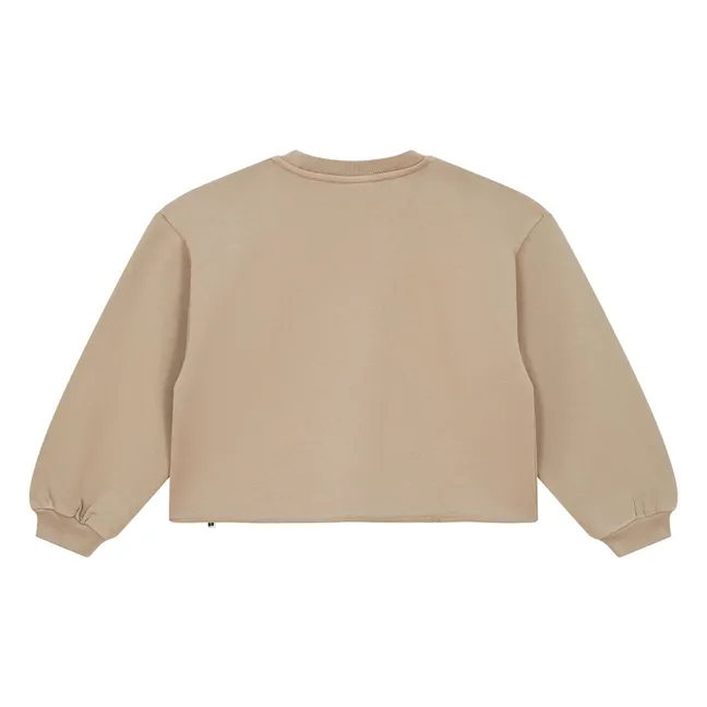 Sudadera de algodón ecológico Belmont Horse | Gris