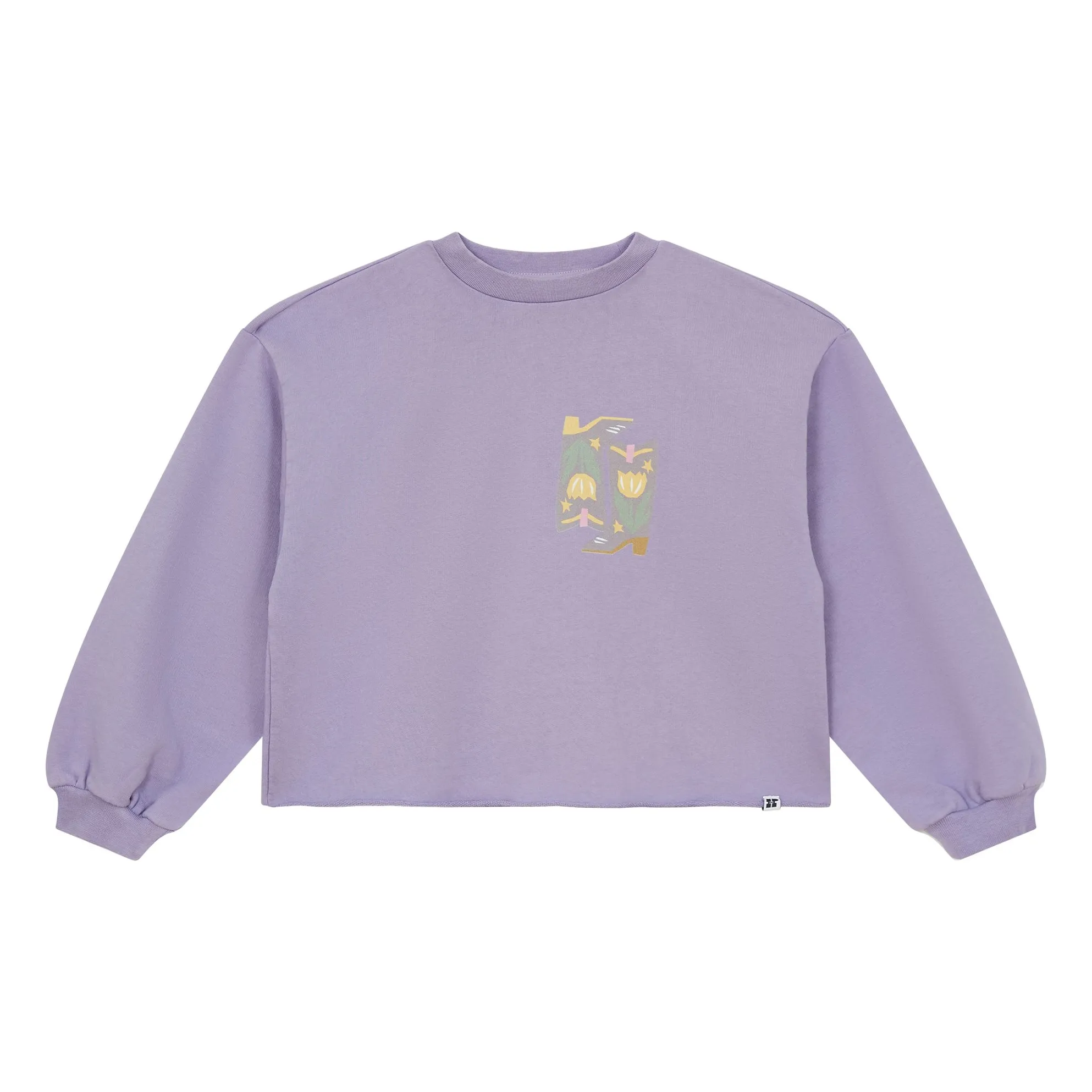 Hundred Pieces Lavender Belmont Sweat Boots Organic Cotton