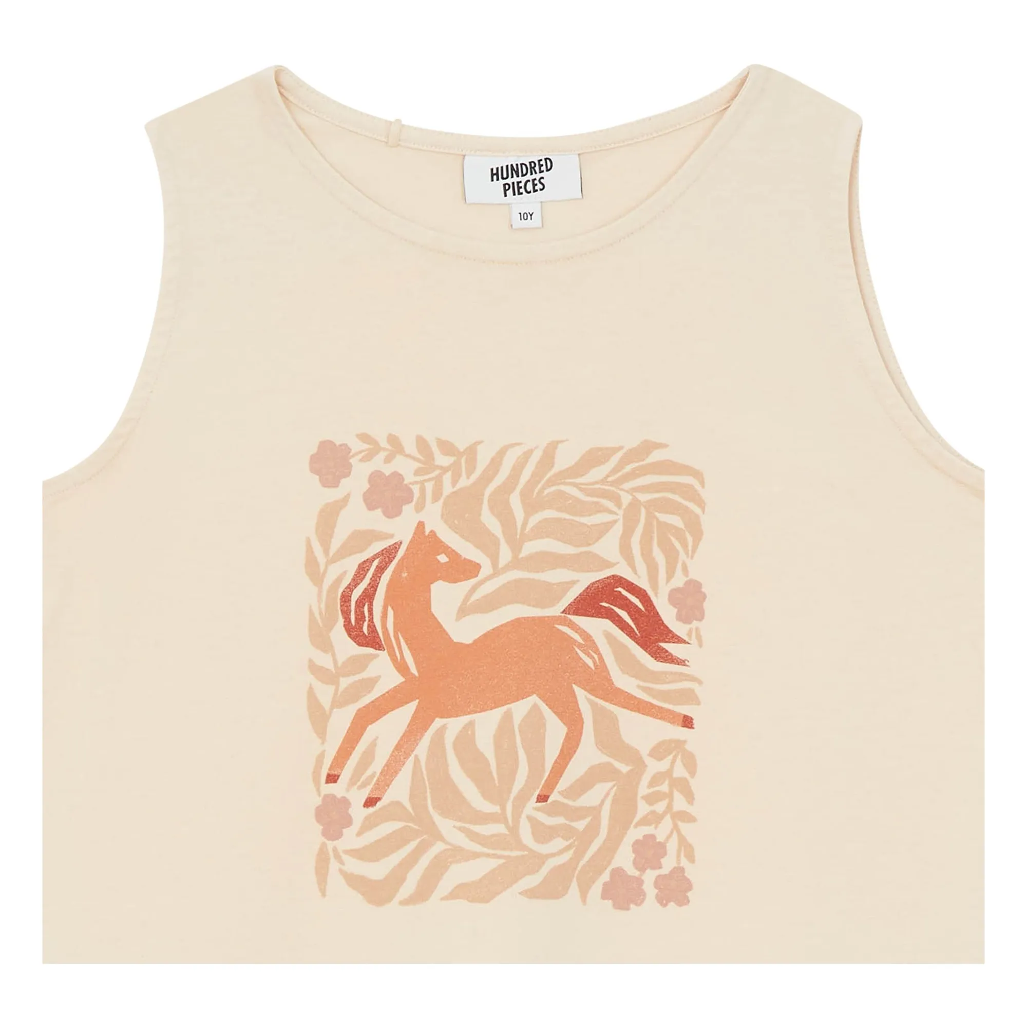 Robe Sans Manches Lyra Coton Bio | Crème- Image produit n°4