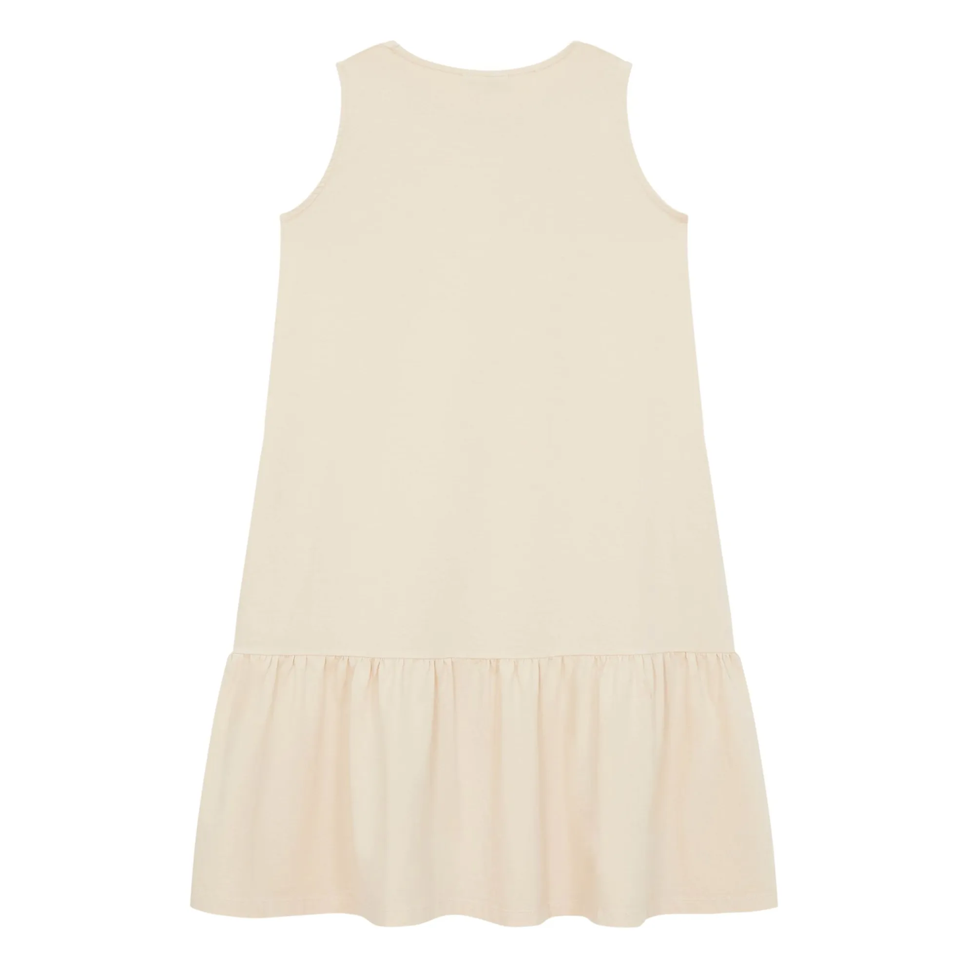 Robe Sans Manches Lyra Coton Bio | Crème- Image produit n°3
