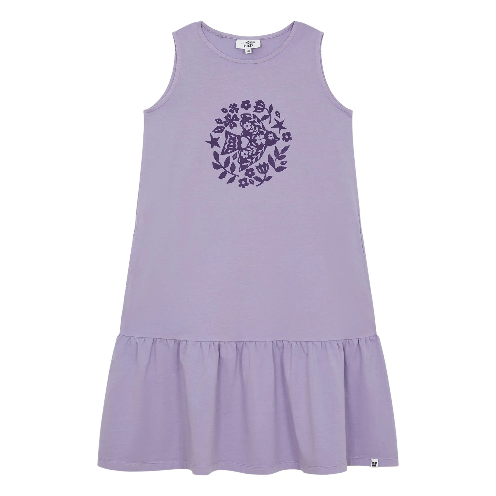 Robe Sans Manches Lyra Coton Bio | Lavande- Image produit n°0