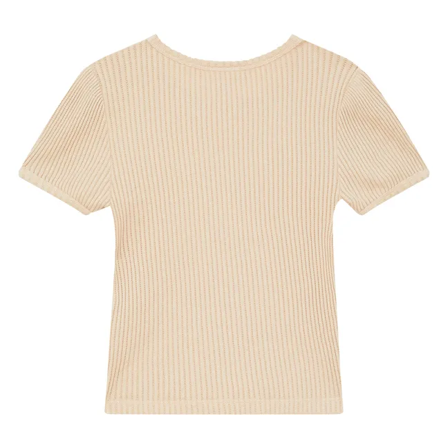 T-shirt Nova Coton Bio | Crème