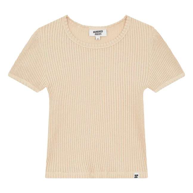 T-shirt Nova Coton Bio | Crème