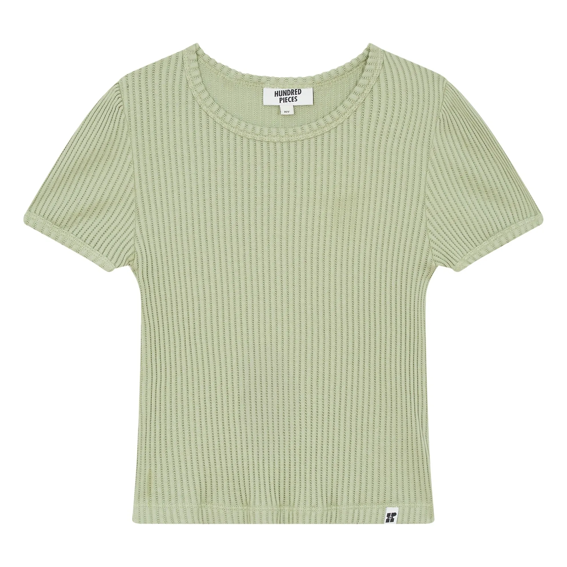 Hundred Pieces Almond Green Nova Organic Cotton T-Shirt