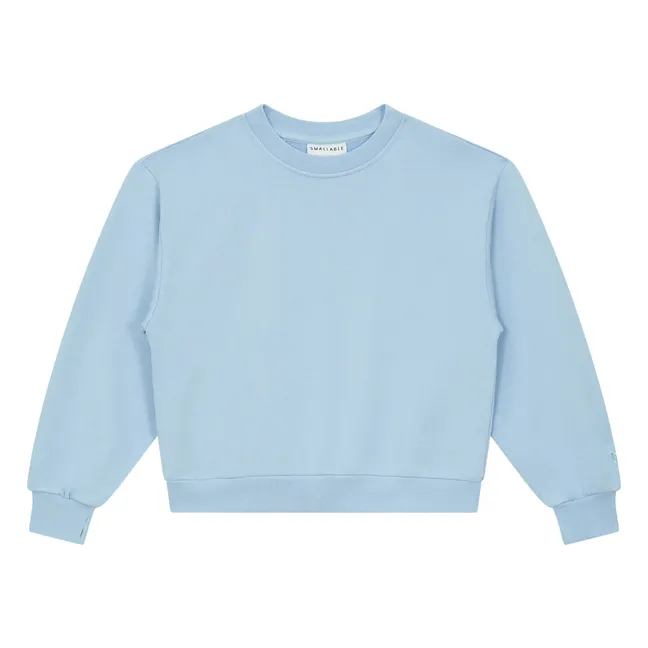Sweat Maia Coton Bio | Bleu pâle