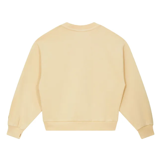 Sweat Maia Coton Bio | Jaune pâle