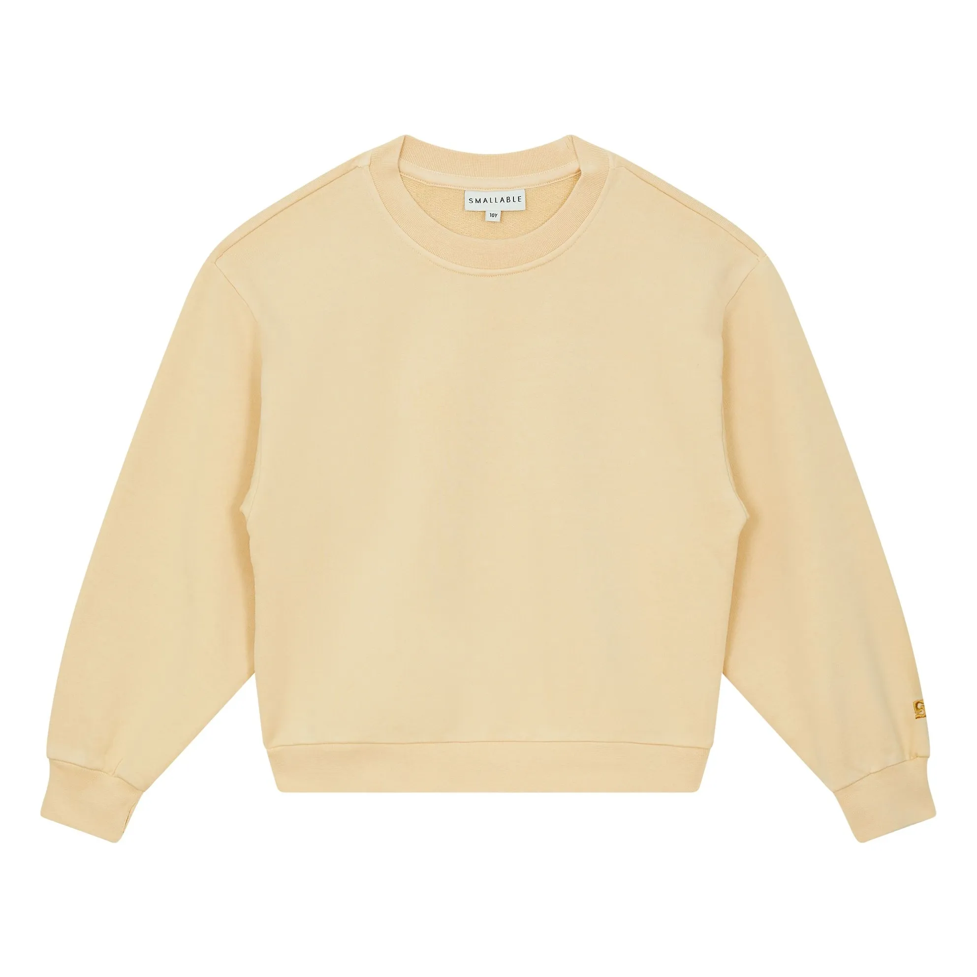 Smallable Kid Pale Yellow Maia Organic Cotton Sweatshirt