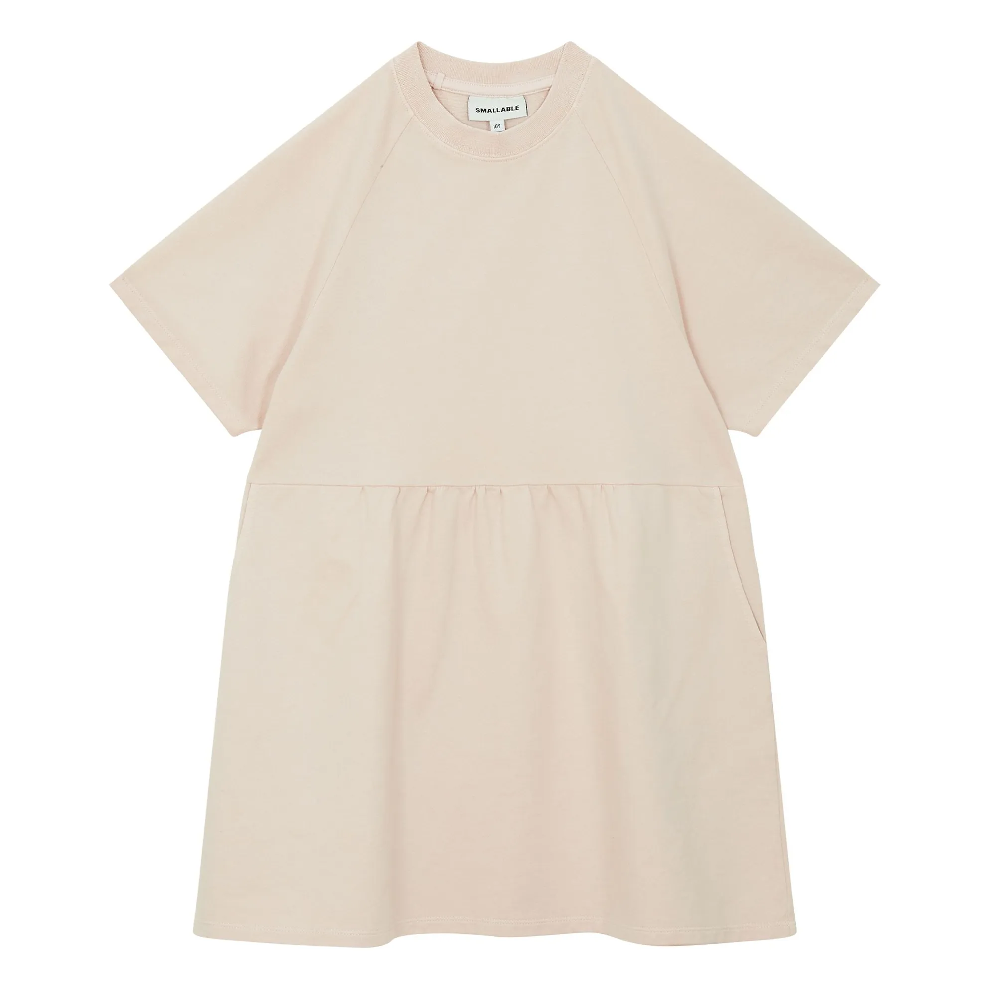 Smallable Kid Dusty Pink Sweat Dress Mina Organic Cotton
