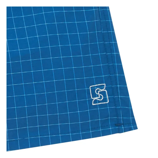 Archie Carreaux Swim Shorts | Blue