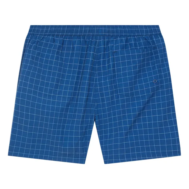 Short de Bain Dante Carreaux | Bleu