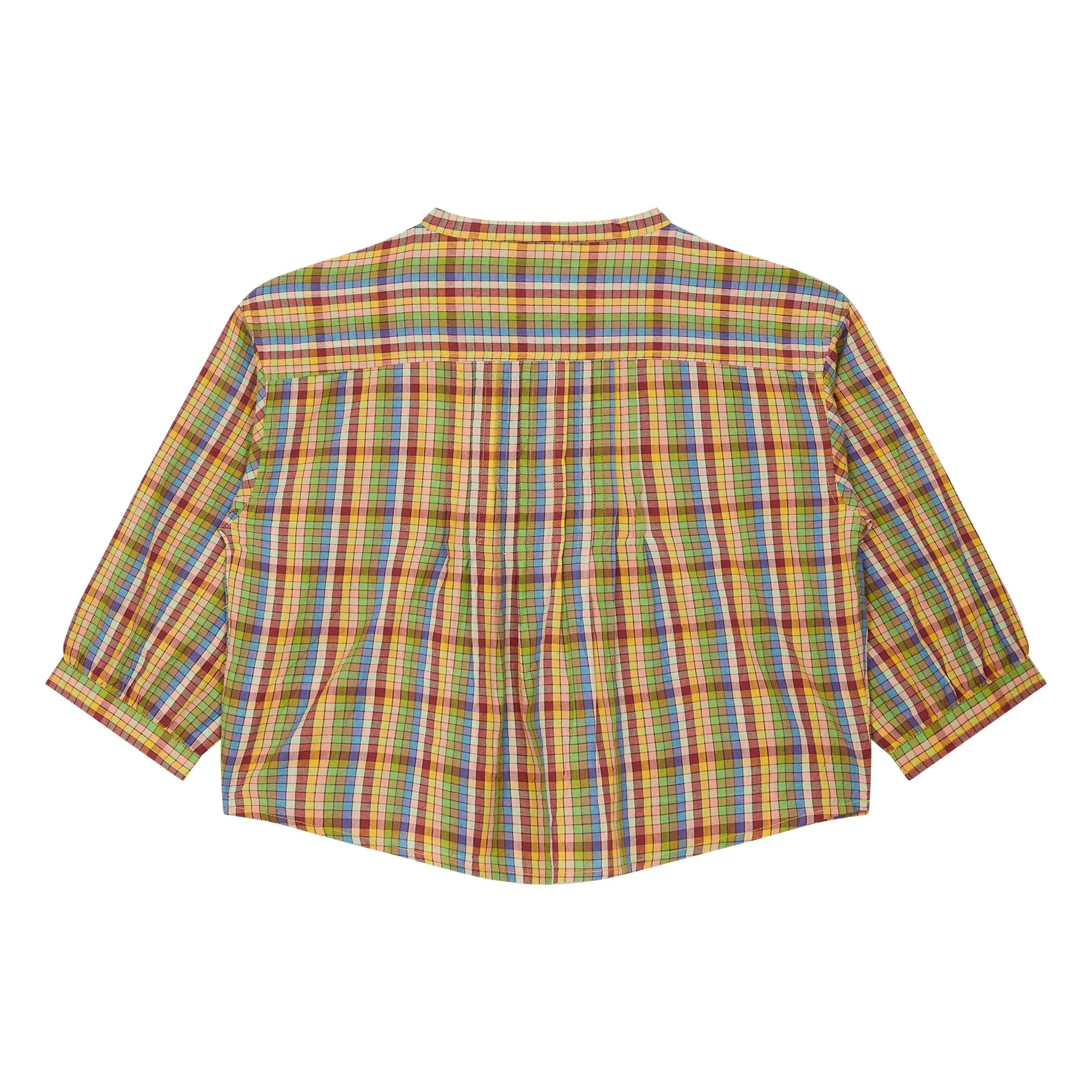 Blouse Maxine Carreaux | Vert- Image produit n°3