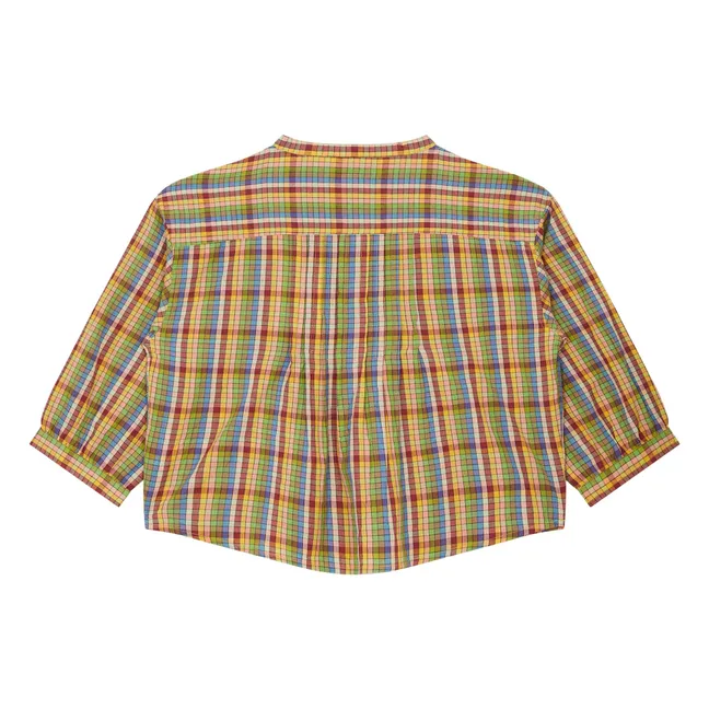 Maxine Carreaux blouse | Green