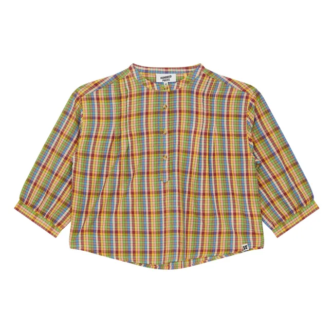 Maxine Carreaux blouse | Green