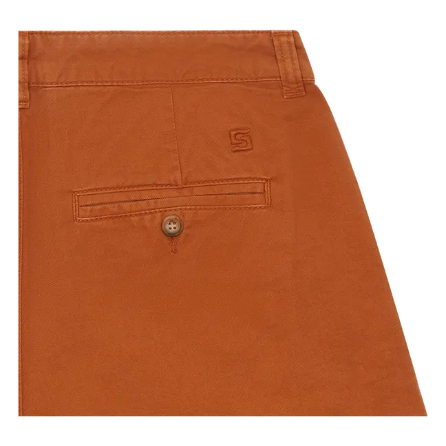 Abel Chino Short | Caramel