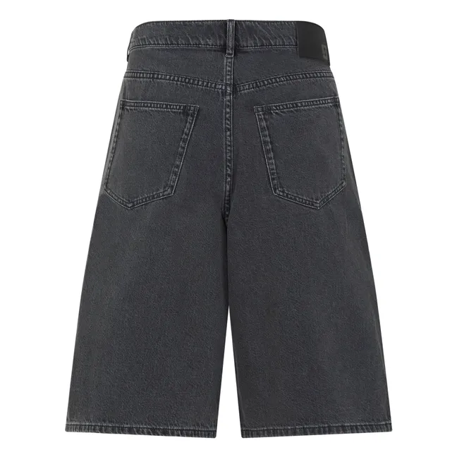 Paola Denim Bermuda Shorts | Denim grey