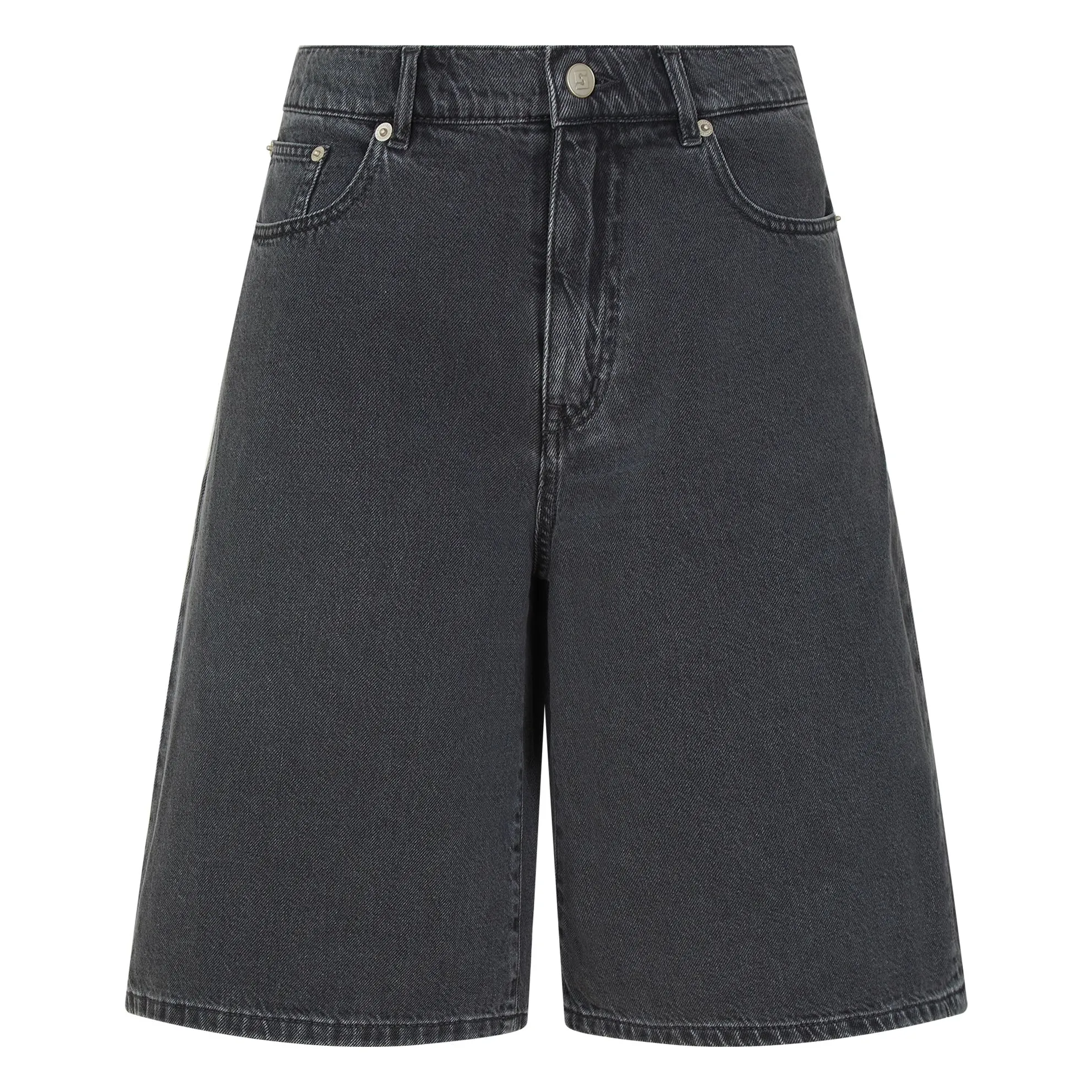 Smallable Woman Denim Grey Paola Denim Bermuda Shorts