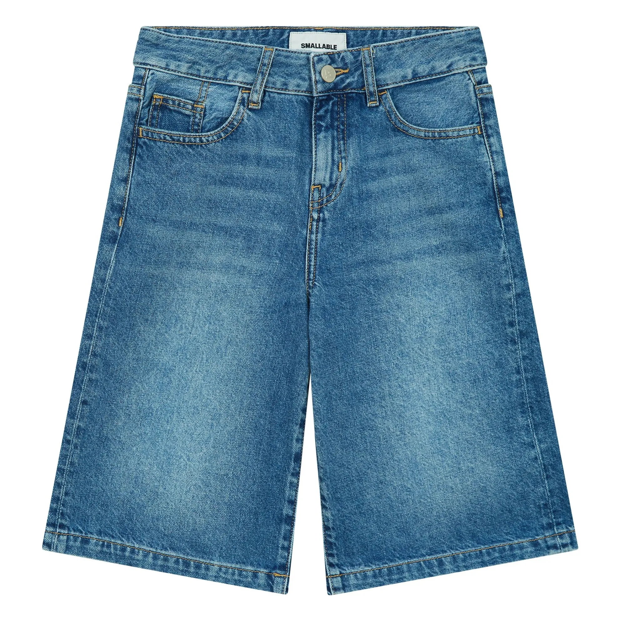 Smallable Kid Denim Blue Denim Bermuda Russel