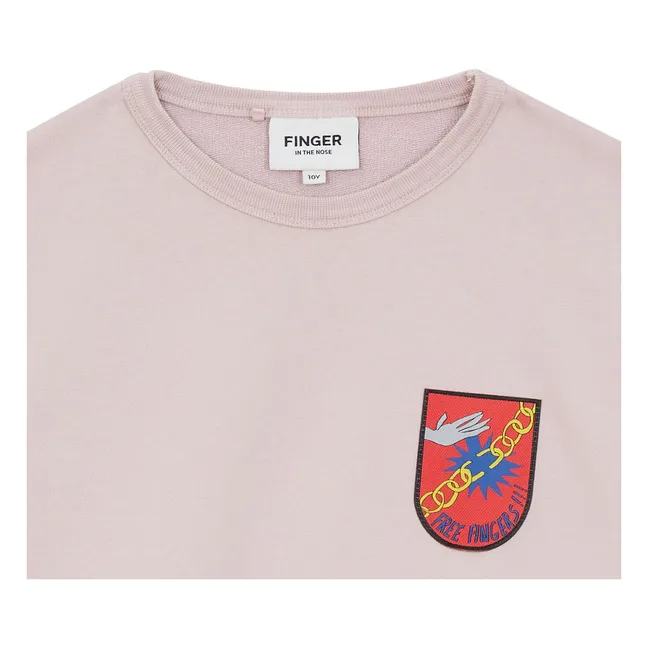 Oversize Blow Sweat Organic cotton | Dusty Pink