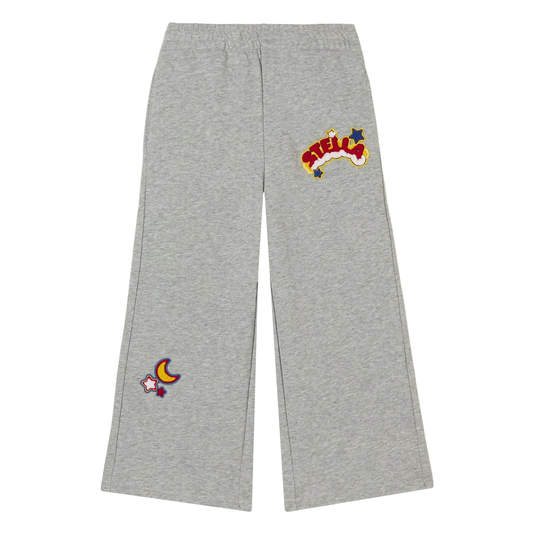 Jogger Ample Patchs | Gris chiné- Image produit n°0