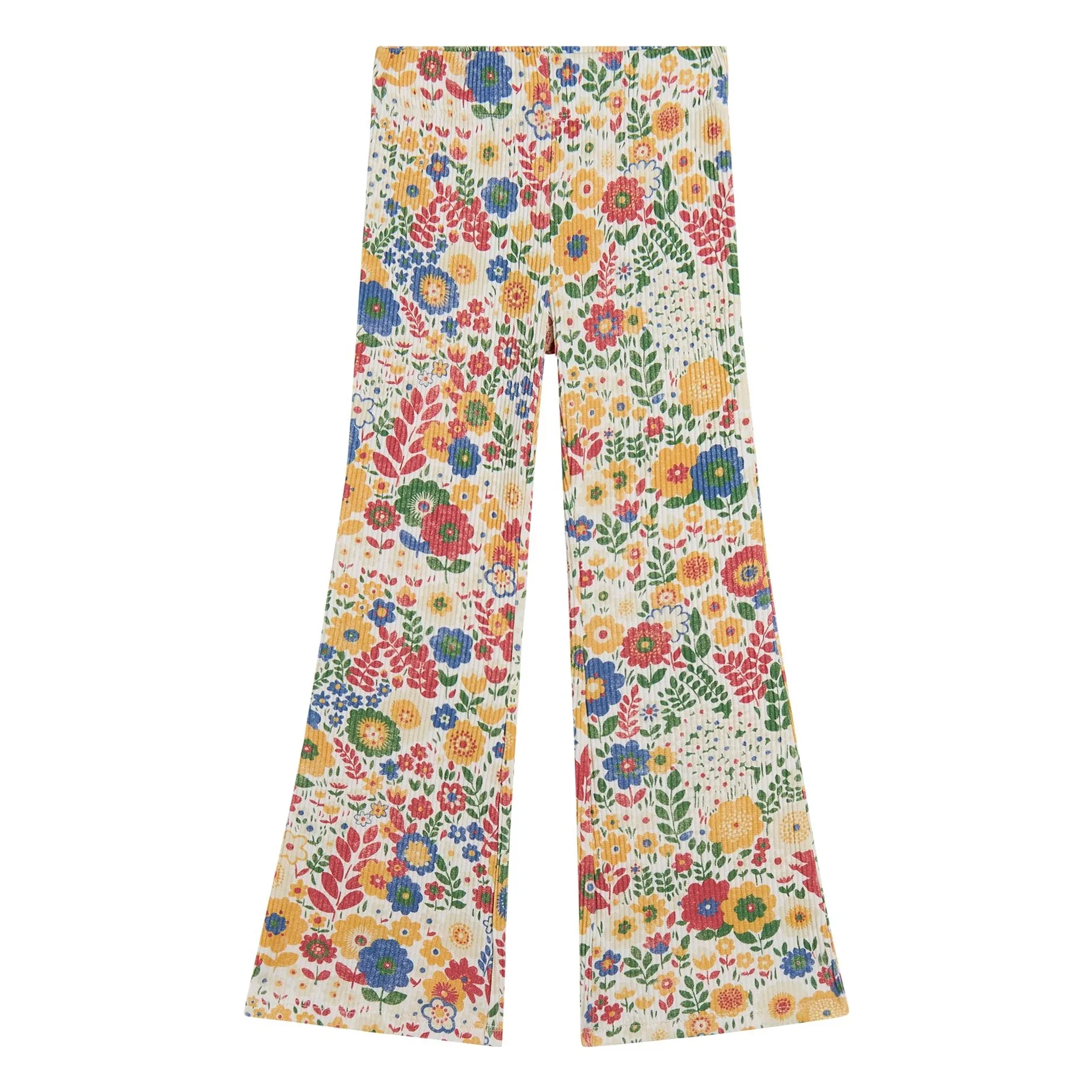 Stella Mccartney Kids Ivory Floral Flared Legging