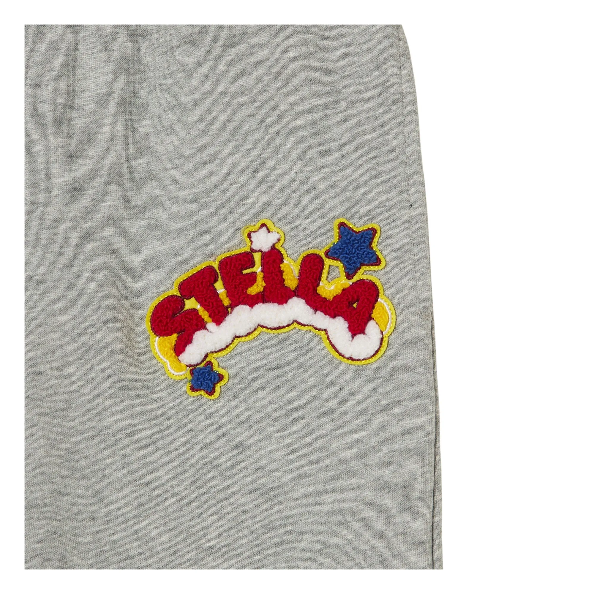 Jogger Ample Patchs | Gris chiné- Image produit n°1