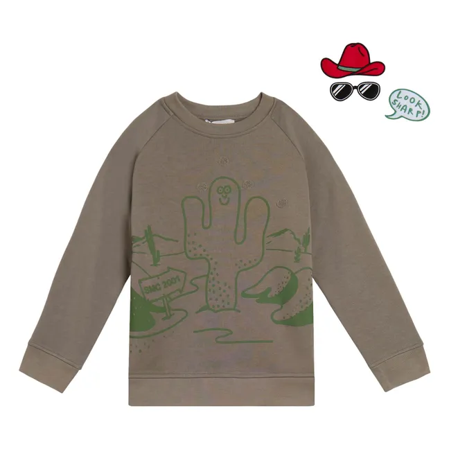 Sudadera Cactus Look Sharp | Verde Kaki