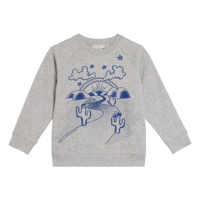 Sudadera Cactus | Gris Jaspeado