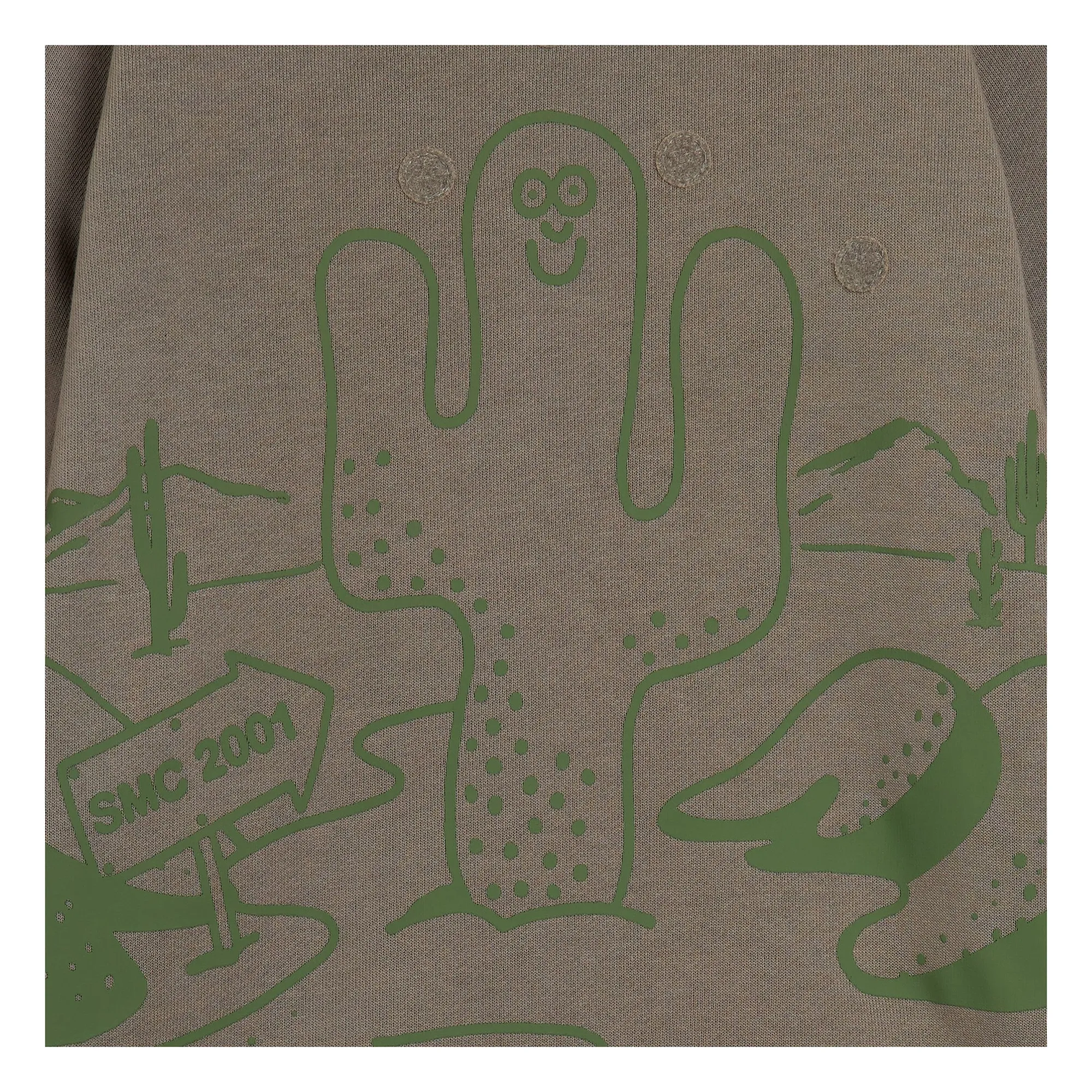 Sweat Cactus Look Sharp | Vert kaki- Image produit n°1